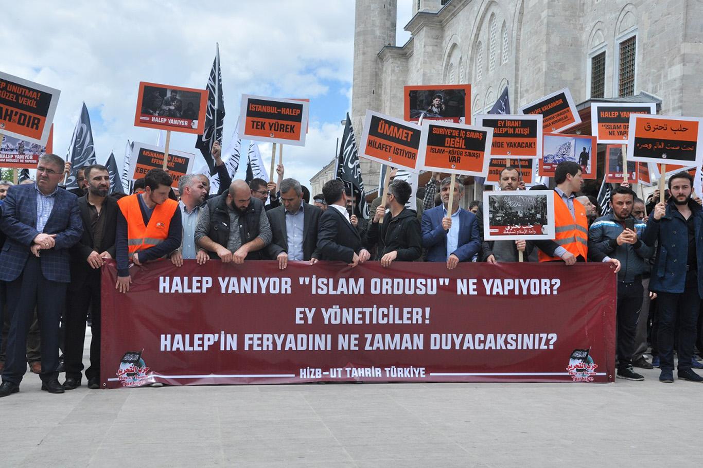 Halep saldırılarına İstanbul’dan tepkiler sürüyor Halep saldırılarına İstanbul’dan tepkiler sürüyor